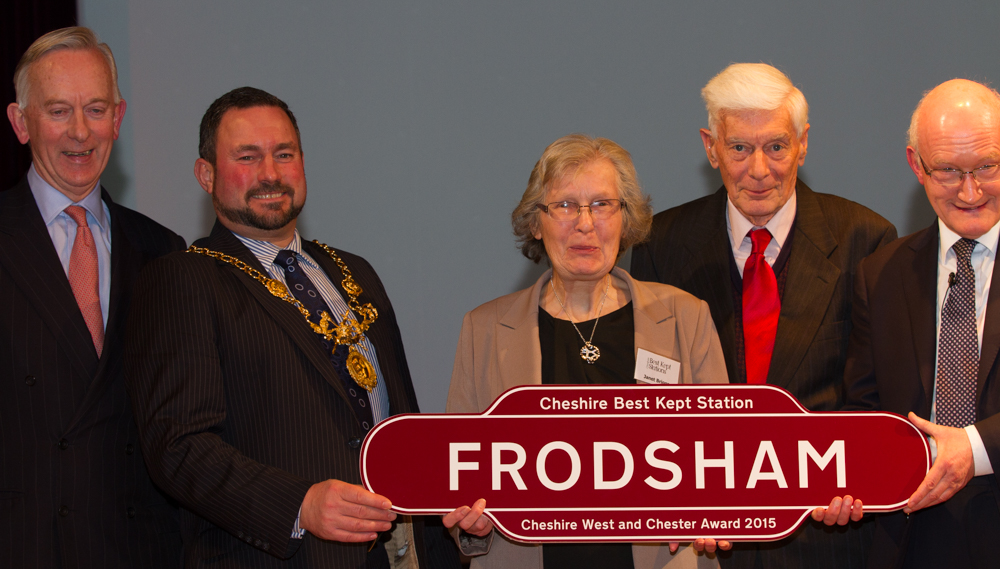 Frodsham win the Cheshire West and Chester Award 2015